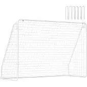 HOMCOM A62-019, Vrijstaand, Wit, Metaal, 3,2 cm, 100 x 100 mm, Wit