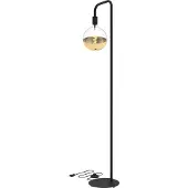 Circle 941400 U-Line Vloerlamp Zwart E27 -155 cm