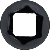 Bgs Kracht dopsleuteldop zeskant, diep 3/4 27 mm