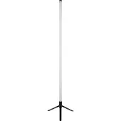 Globo Rocky LED vloerlamp, 7W, mat zwart, met afstandsbediening, diameter 2,8 cm, modelnummer 28062