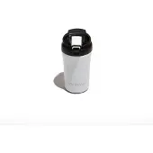 Muitomas Thermofles - Dubbel geïsoleerde voering -350ml – Vergrendeling op dop - 12 uur warm of 24 uur koude dranken – Wit