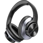 OneOdio Focus A10 – Zwart/Paars – Over-Ear Bluetooth Koptelefoon – Hybrid ANC – 50H Batterijduur – Dual Device Pairing