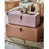 House Doctor Opslag, HDMetal, Beige/Roze