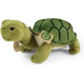 Rappa ECO knuffel schildpad 25 cm - realistische knuffel van recyclede PET flessen - groen