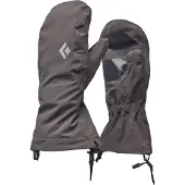 Black Diamond Want Unisex Waterproof Overmitts Smoke-XS