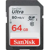SanDisk SDXC Ultra 64GB Class 10