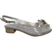 LAURA VITA Maude 07 Slingbacks | Maat 39 Dames Transparant