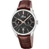 Lotus Analoog horloge zwart