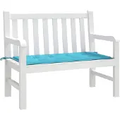 vidaXL Stoelkussen Oxford Stof Turquoise 100 x 50 x 3 cm