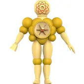Super7 Silverhawks Ultimates Mo-lec-u-lar Toy Version 18 Cm Figuur