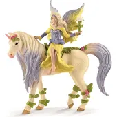 Schleich BAYALA - Sera met bloemeneenhoorn - Speelfiguur - Kinderspeelgoed voor Jongens en Meisjes - 5 tot 12 jaar - 70565