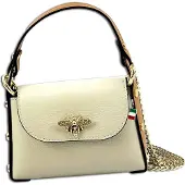 Florence Schoudertas beige