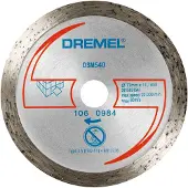 Dremel DSM540 2615S540JB Diamanten doorslijpschijf 77 mm 1 stuk(s) Tegels, Baksteen, Marmer, Porselein, Keramiek