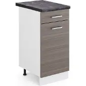 Vicco R-Line Keukenonderkast – 40 cm, WB Antraciet Edel grijs
