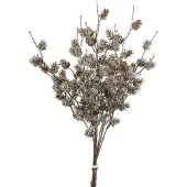 Viana Lariks tak kunst siertakken kegels wit 52cm 3 st