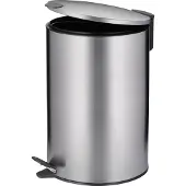 kela Pedaal Afvalemmer, 12 L, Zilver - | Mats