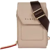 Bugatti Schoudertas 'Ella' beige / bruin / bloedrood
