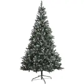 Black Box trees-Pinyon kerstboom groen frosted TIPS 500-h155xd86cm
