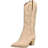 Campbell Cowboylaarzen beige