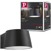 Paulmann Buitenverlichting , Capea, Zwart, Metaal, Modern