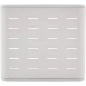 Vente-unique Tuintafel B 90 cm in polypropyleen - Wit - MOAH van MYLIA