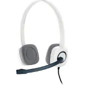 Logitech H150 On Ear headset Kabel Stereo Wit Ruisonderdrukking (microfoon), Noise Cancelling Volumeregeling, Microfoon uitschakelbaar (mute) Computer