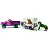 Schleich Horse Club 42346 Pick-up met trailer