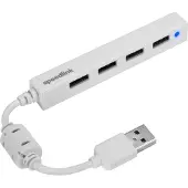 Speedlink SNAPPY SLIM USB Hub, 4-poorts, USB 2.0, passief, wit