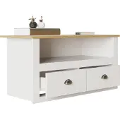 VCM Houten TV lowboard Meubel TV meubel Tafel Console TV tafel Balusa