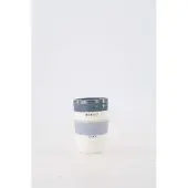 Zusss Cadeauset - Espressomokken - Verjaardag - Cadeau Keramiek Wit / Blauw