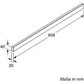 Siemens LZ49850 Design afwerkingslijst 90cm