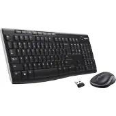 Logitech MK270 - Toetsenbord RF Draadloos - QWERTY - Spaans / Zwart