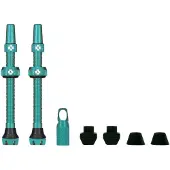 Muc Off - Tubeless Valve Kit V2 Universal For MTB & Road - Fietsventiel 60 mm, turquoise