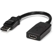 StarTech.com DisplayPort naar HDMI Adapter, DP naar HDMI Video Adapter/Converter, 1080p, VESA Gertificeerd, DP naar HDMI Monitor/Display Adapter Dongle, Passief, Latching DP Connector