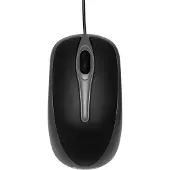 Verbatim USB Optische Muis - - Zwart - Bedraad - Optisch - Ergonomisch
