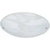 TRIO Plafondlamp Lana 25cm gevlamd wit