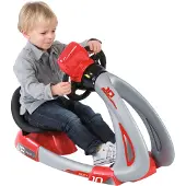 Smoby - Pilot V8 Driving Simulator - Red and Black - 370206