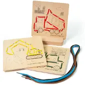 Bigjigs Toys Cijferend Vinnen Bouw