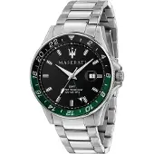 Maserati Analoog horloge zilver
