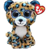 TY boo's cobalt leopard, 15cm