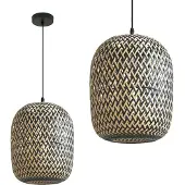 Toolight Lamp Boho Bamboo APP1542-1CP
