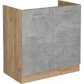 Vicco R-Line Wastafelkast – 80 cm zonder werkblad Beton