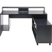 Bega Gaming bureau Tudi incl. verlichting - zwart