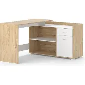Vicco Noira Hoekbureau – 135 x 77 cm met lade Sonoma