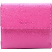 Esquire Leren Portemonnee Peru Lady Wallet Pink Paars