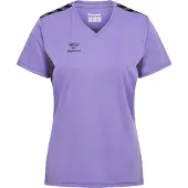 Hummel Functioneel shirt 'Authentic' donkergrijs / lila