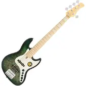 Sire Marcus Miller V7 Ash Reissue 5 Transparent Green Satin 5-snarige basgitaar