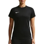 Nike Dri-FIT Park VIII Voetbalshirt Dames Zwart Wit