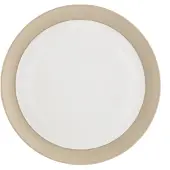 Scandi Living Fossil bord Ø26 cm Wit