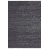 Muratap Soft luxe velvet laagpolig vloerkleed effen grijs- 200x290 cm